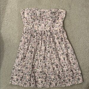 Spring strapless dress Easter dress